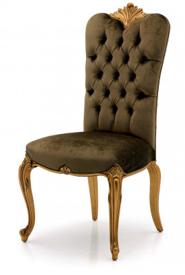 Designer Lehn Seat Chair luxury Dining Room 1x Chair Chairs Upholstery Textile Modern