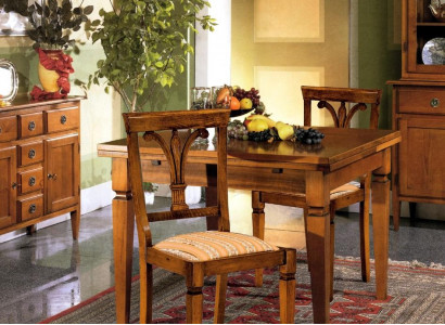 Dining table antique style solid wood furniture Italian dining tables table wood tables