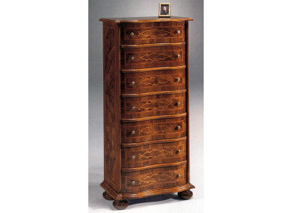 Wood Italian style furniture luxury brown dresser baroque style antique style new
