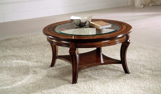 Round Coffee Table Wooden Table Italian Furniture Round Tables Coffee Tables New