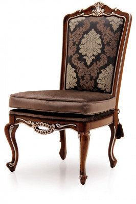 Designer textile chair chairs dining chairs solid wood chair dining chair