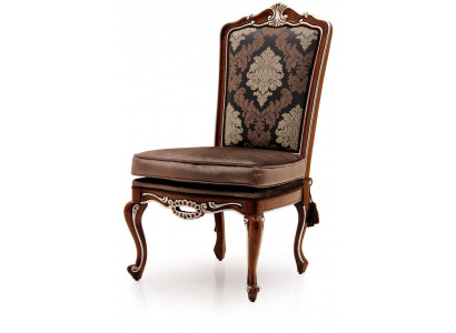 Designer textile chair chairs dining chairs solid wood chair dining chair