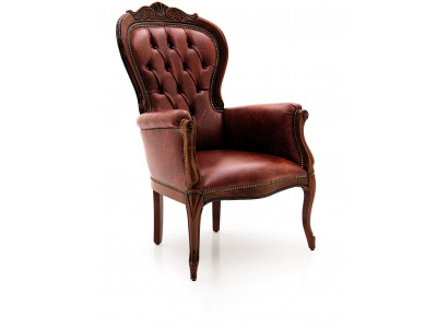 Armchair Designer Chair Upholstered Relax Fabric Textile Lounge Club Single Furniture New