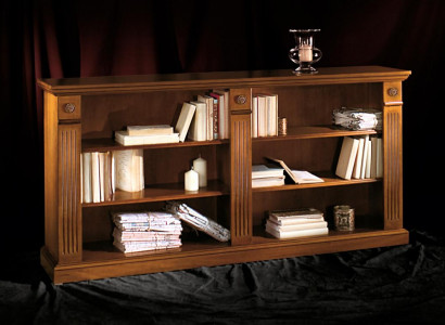 Bookshelf display cabinet, showcase cabinet, classic cabinet, cabinet, cabinets, wood XXL.