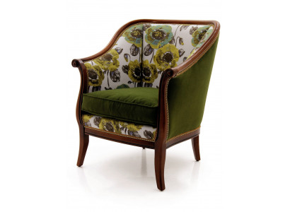 Upholstered Seat Couches One-Seater New Armchair Couch Upholstery Designer Textile 1-Seater