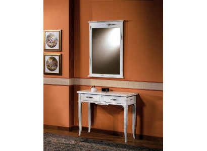 Tables Consoles Table Side Bedroom Wood Mirror + Console Table Dressers