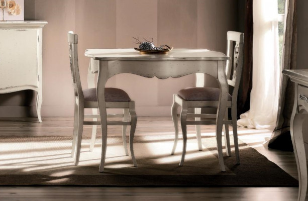 Dining table antique style solid wood furniture Italian dining tables table wood tables
