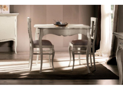 Dining table antique style solid wood furniture Italian dining tables table wood tables