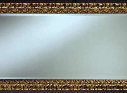 Mirror Italian Classic Designer Furniture Wall Mirror Wood Gold New XXL