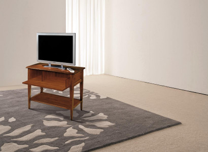 rtv Design Sideboard TV Low Cabinet Luxury Cupboard Wood Brown Furniture New
