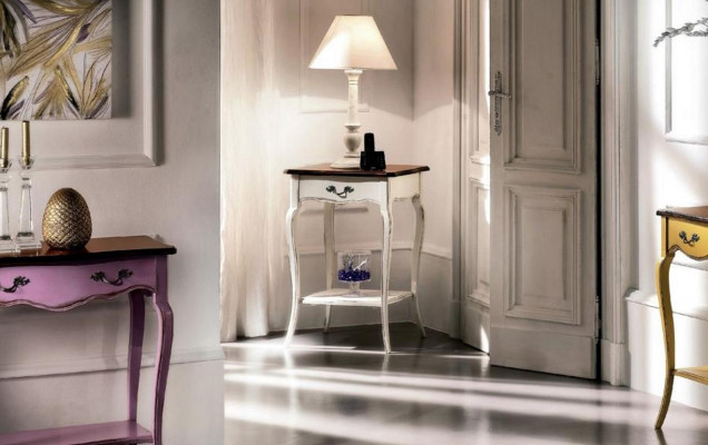Italian furniture side table console table designer table living room table