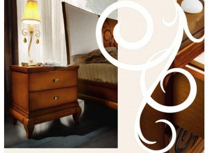 Nightstand 2 Drawers Side Table Bedside Cabinet Dresser Console Wood Design