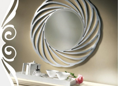 Mirror Wall Mirror Wood Modern Wall Mirror Furniture Little Mirror Design 90x90 New