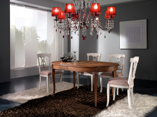 Chair, wooden armchair, armchair, dining room chairs, office chair, white kitchen chair, Italy