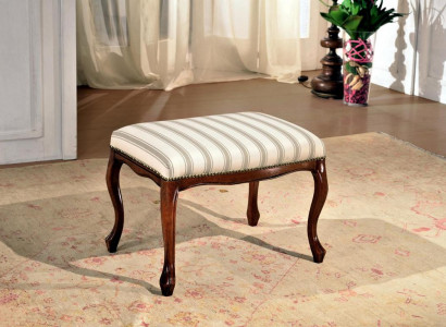 Ottoman Seat Chaise Padded Pouf Benches Design Upholstered Stool Footstool