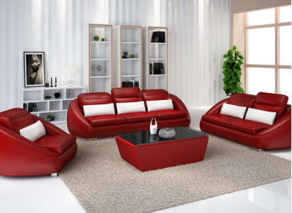 Sofa Set 3+2+1 Seater Modern Set Design Sofa Upholstered Couches Couch