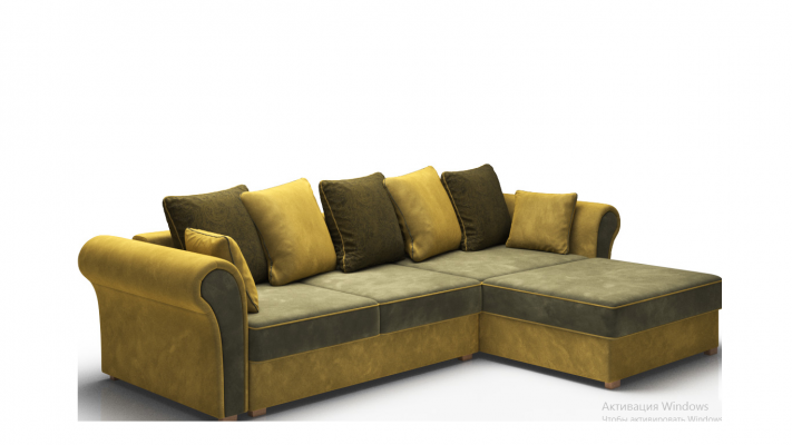 Designer living area L-shaped couch corner sofa upholstery suite sofa corner suite