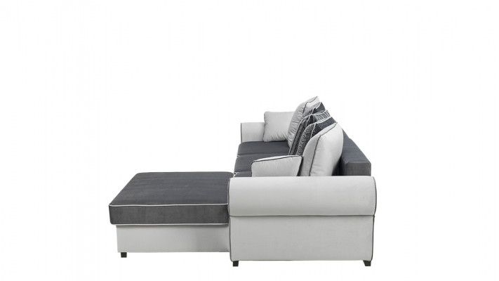 Fabric L-Shape Couch Living Landscape Corner Sofa Set Modern Design Sofa Textile