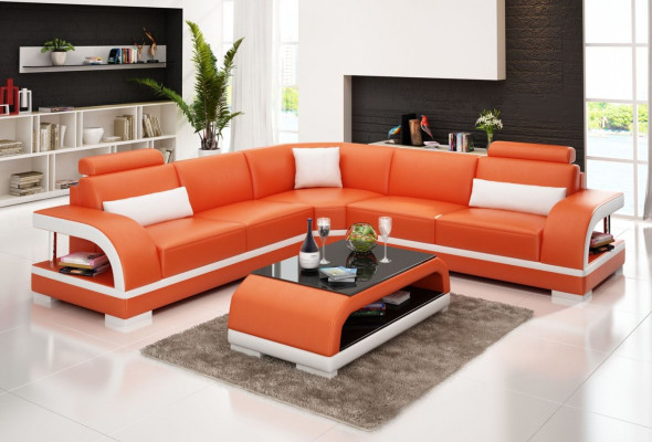 Modern sofa corner suite L-shape upholstered corner designer couch seating furniture