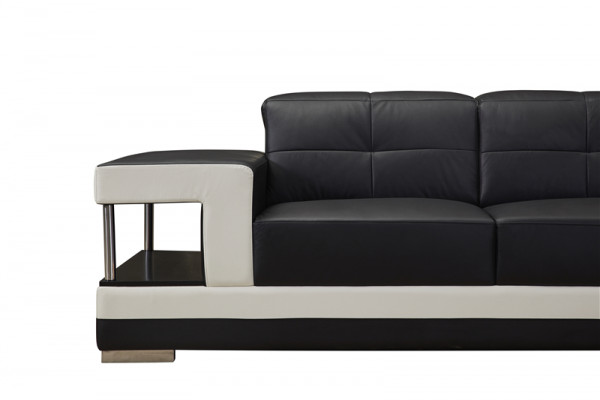 Leather sofa L-shaped couch living area corner sofa set design sofa