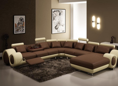 Sofas U Shape Sofa Couch Upholstered Set Living Landscape Design Corner Sofa