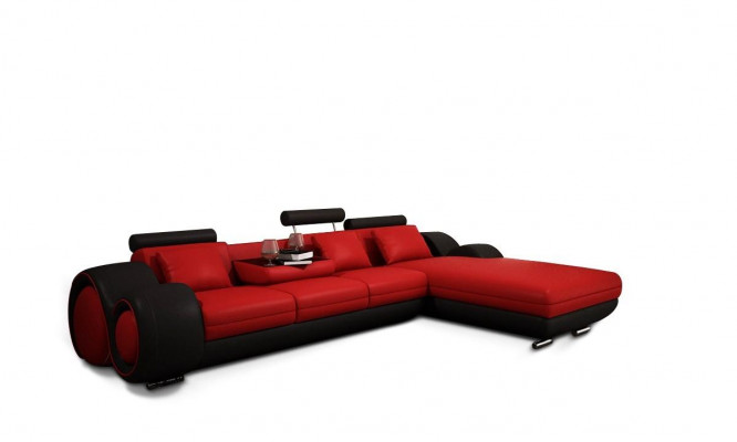 Corner sofa couch upholstered living landscape leather corner sofa set
