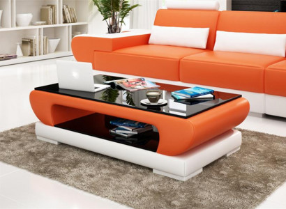 Design glass table leather couch table tables glass sofa coffee tables