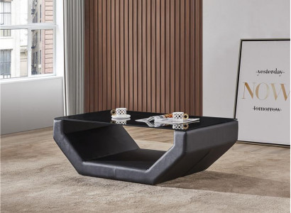 Noble luxury coffee tables glass design couch table sofa side leather tables