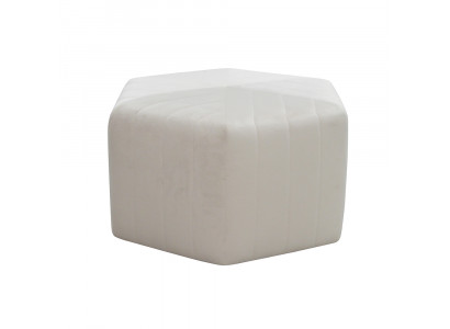 Fabric Footstool Ottoman Velvet Stool Pouf Puff Seat Pouf Textile