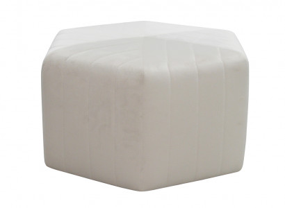 Fabric Footstool Ottoman Velvet Stool Pouf Puff Seat Pouf Textile