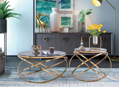 Coffee Table Round Tables Round Sofa Metal Glass Side Designer