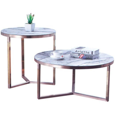 Couch table round tables round sofa metal glass side designer luxury