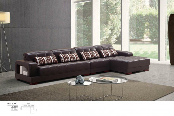 Upholstered leather couch corner sofa living room landscape sofas new corner