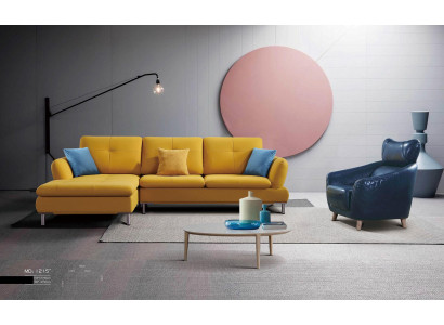 Corner sofa leather upholstery seat couch set living room landscape sofas new corner