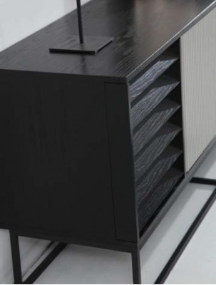 Dining area dining group dining room dining table chairs 8-piece wood black set new