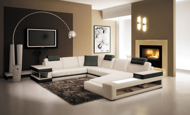 Design Corners Big XXL Upholstered Corner Sofa Couch Leather Sofa Suite