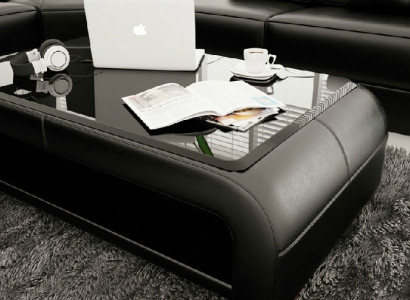 Coffee table design table living room glass leather couch side table sofa coffee