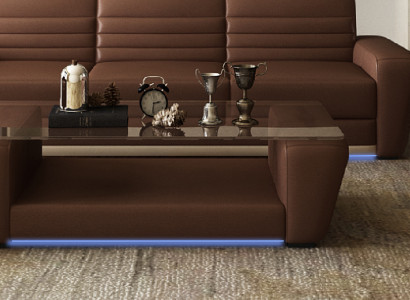 Modern designer glass side table living room coffee table sofa