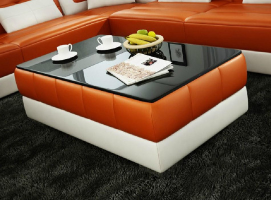 Coffee table design table living room glass leather couch sofa side coffee