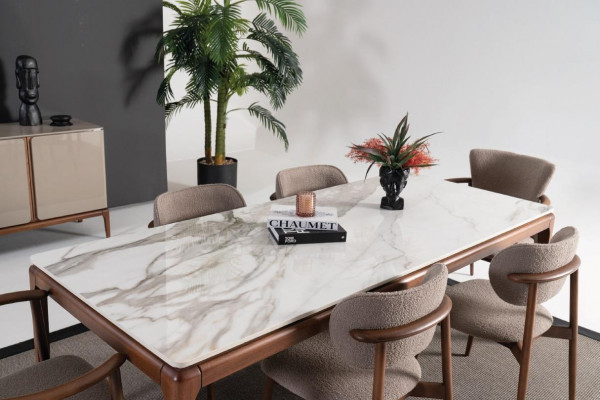 Modern table living room table coffee table designer brown