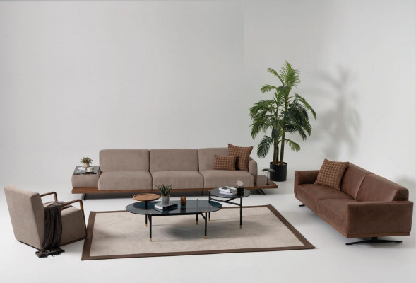 Luxury three-seater sofa 4-seat furniture sofas fabric couch fabric couches XXL