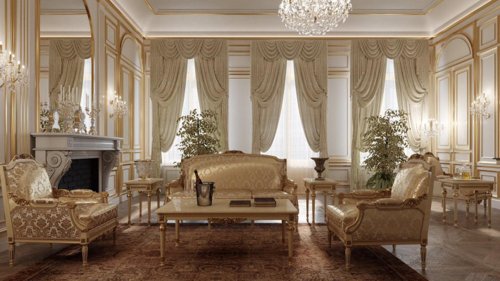 Sofa Set 3+1 Set Design Sofa Upholstery Couches Couch Classic Luxury Group