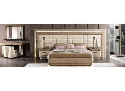 Design Furniture Modern Luxury Beds New Bed 2x Nightstand 3 Piece Bedroom Set