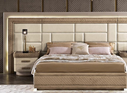 Design Furniture Modern Luxury Beds New Bed 2x Nightstand 3 Piece Bedroom Set