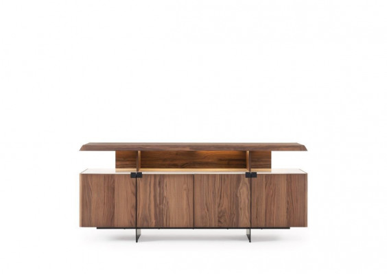 2-piece luxury wood dresser cabinet sideboard design furniture