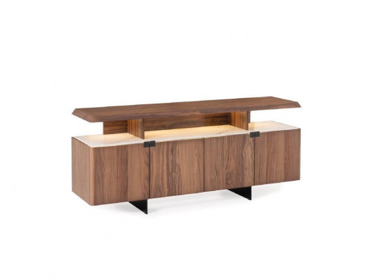 2-piece luxury wood dresser cabinet sideboard design furniture