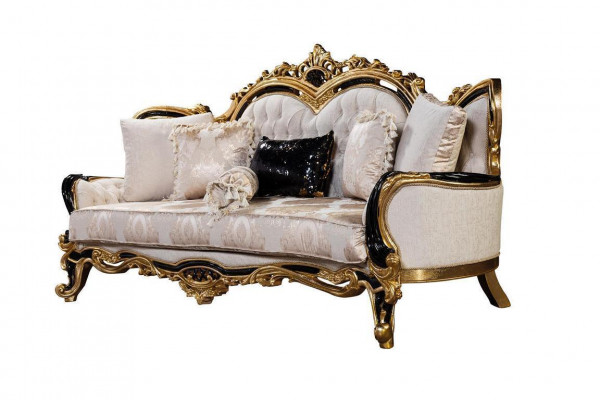 Classic Luxury Sofa Set Armchair Living Room Set 3+1 Seat Chesterfield