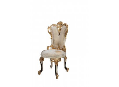 Luxury Design Upholstered Solid Wood Chair Chairs Seat Back Office Dining Room