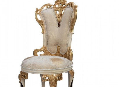 Luxury Design Upholstered Solid Wood Chair Chairs Seat Back Office Dining Room