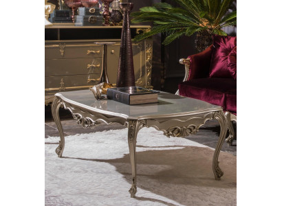 Silver coffee table design table living room tables